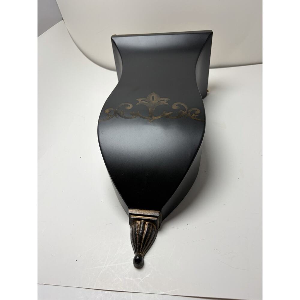 Southern Living at Home Florentine Sconce Planter Insert Black Metal #40703 NIB